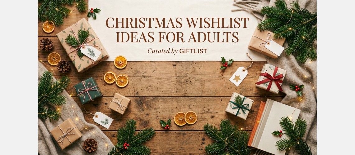 Christmas Wishlist Ideas for Adults